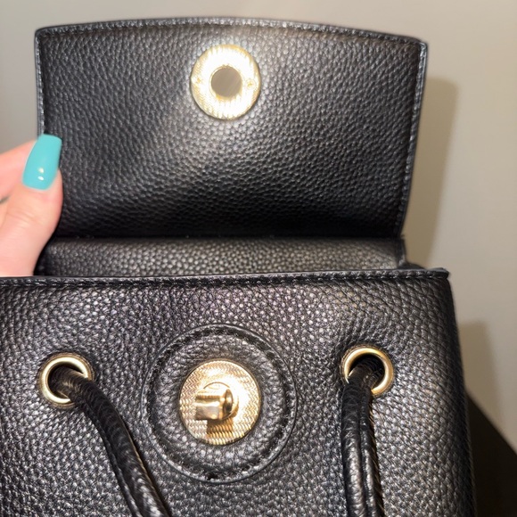 Black Mini Backpack - Picture 6 of 7